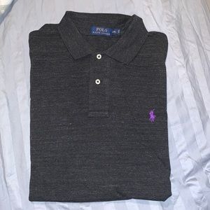 Men’s long sleeve polo